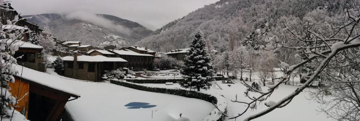 Hotel La Coma en invierno