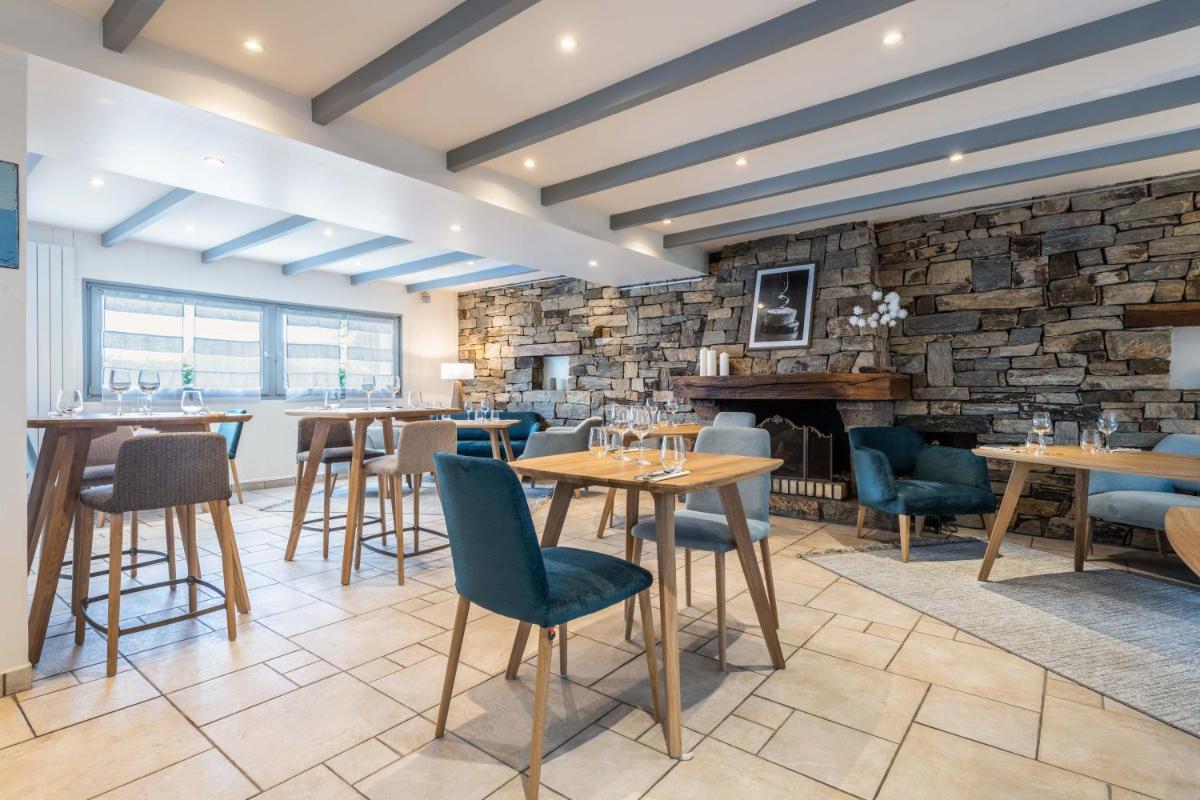 Coin salon dans l'établissement La Désirade - Hôtel, Spa & Restaurant