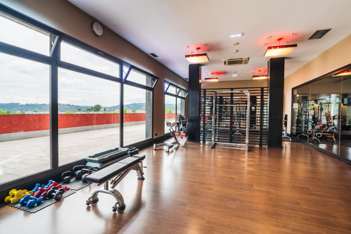 Gimnasio o instalaciones de fitness de URH Hotel Spa Zen Balagares