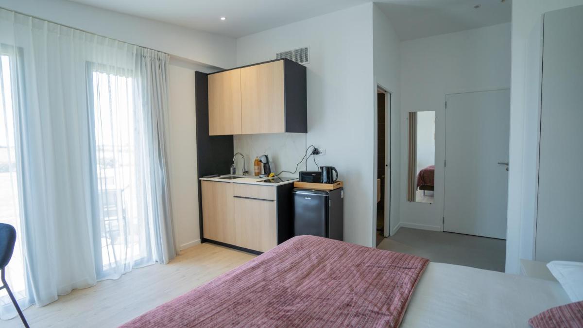 Cuisine ou kitchenette dans l'établissement Les Villas du Parc de la Chabotterie