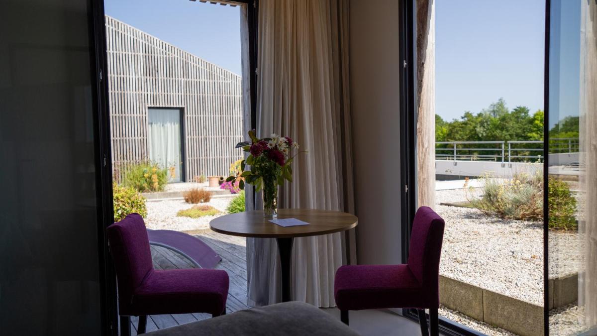 Balcon ou terrasse dans l'établissement Les Villas du Parc de la Chabotterie