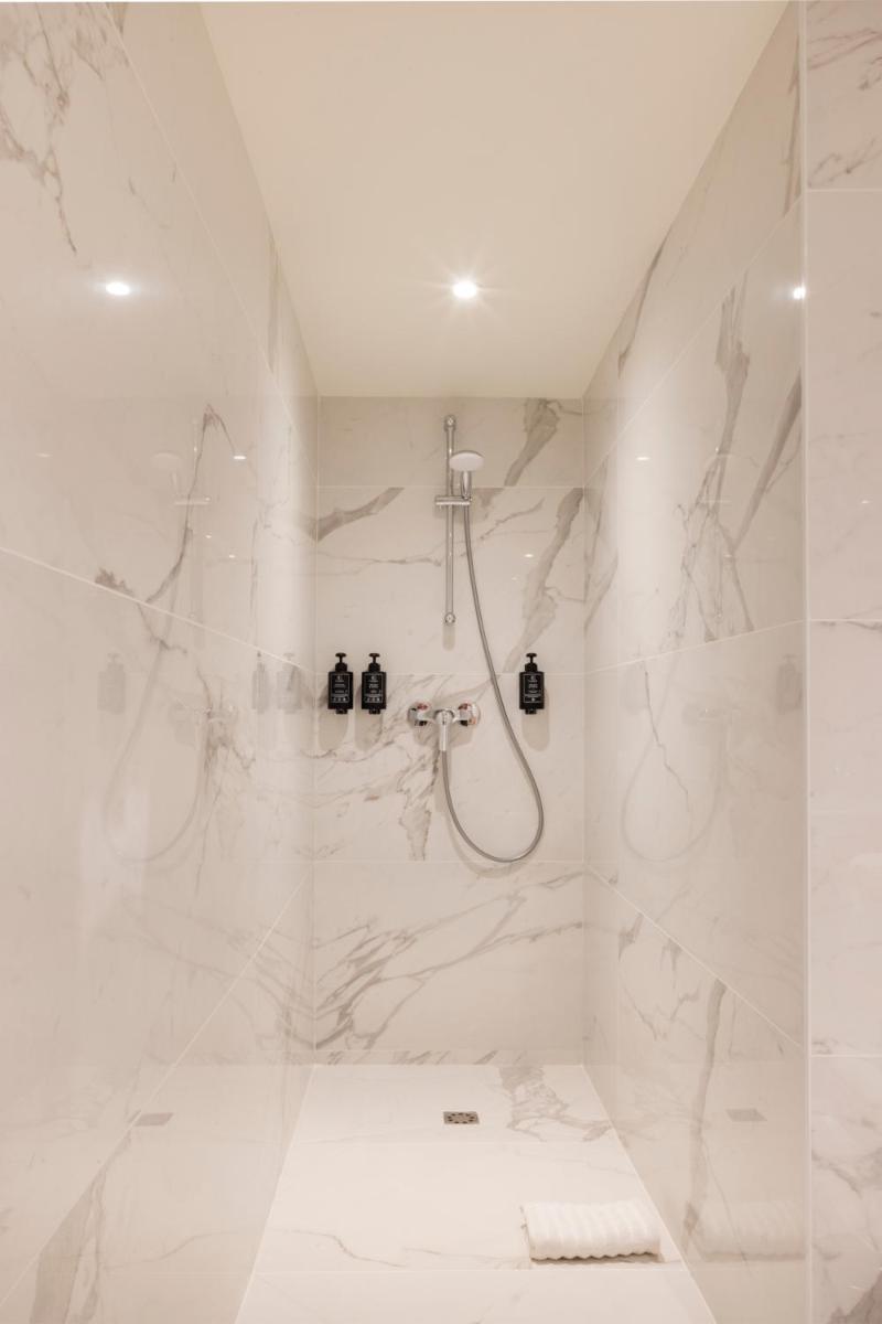 Salle de bains dans l'établissement La Signoria & Spa
