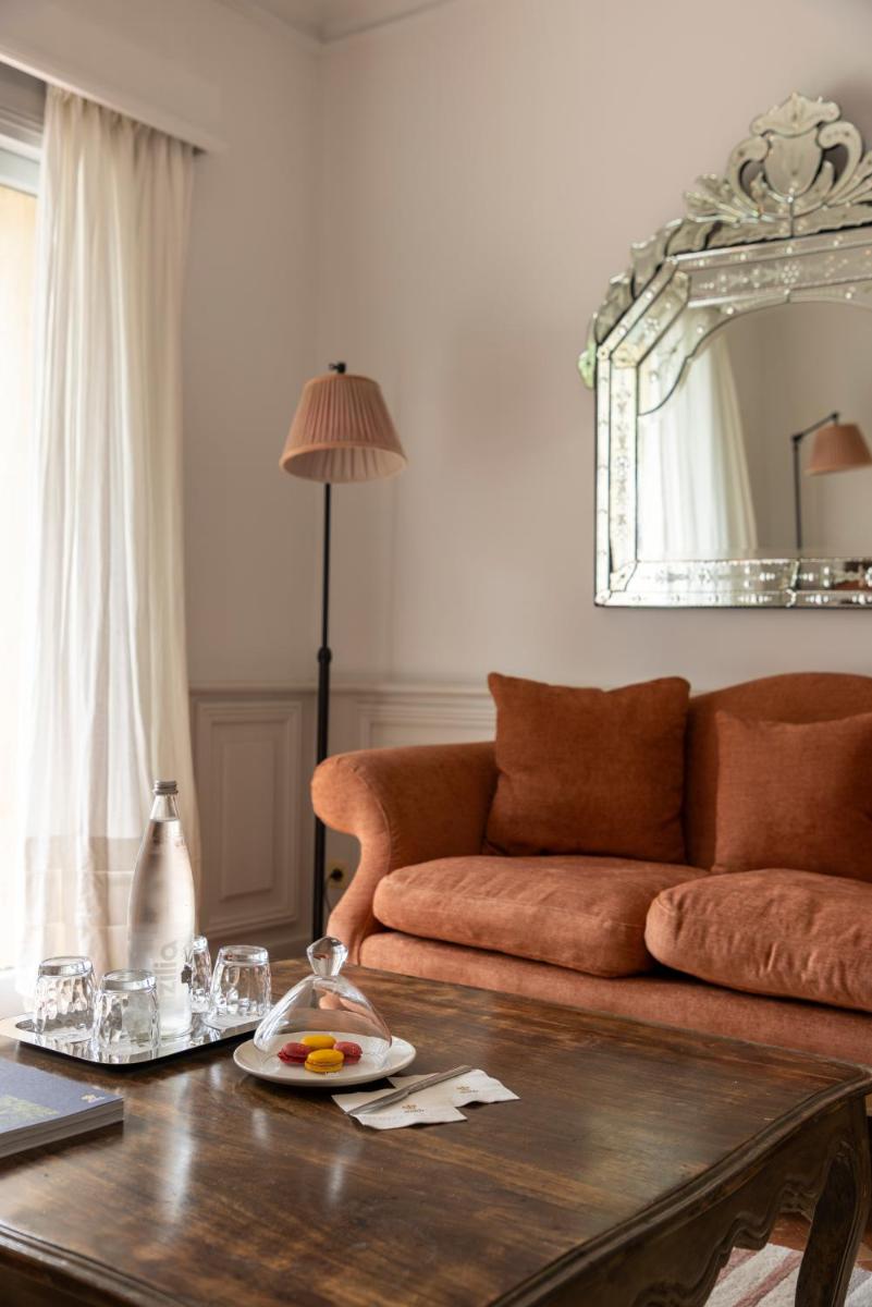 Coin salon dans l'établissement La Signoria & Spa