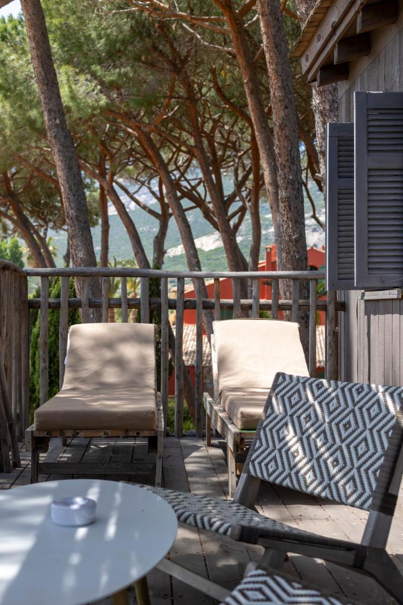 Balcon ou terrasse dans l'établissement La Signoria & Spa