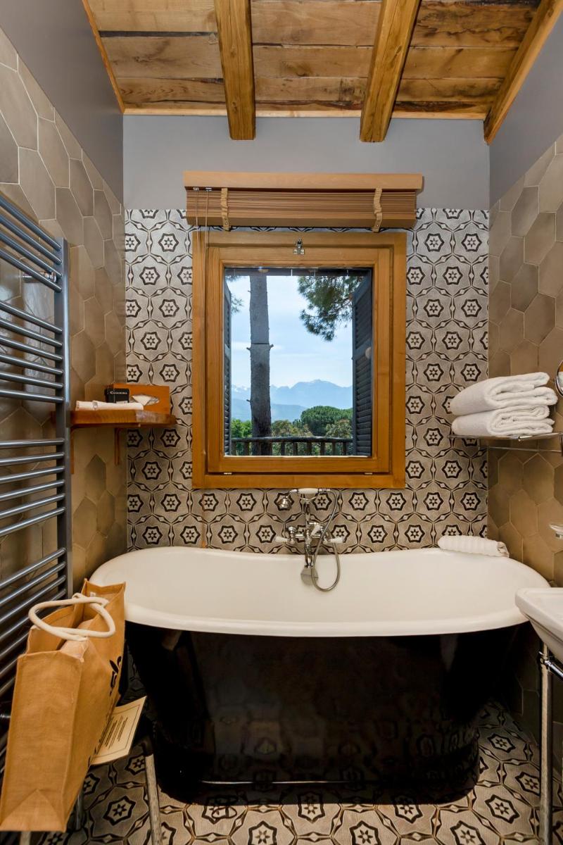 Salle de bains dans l'établissement La Signoria & Spa
