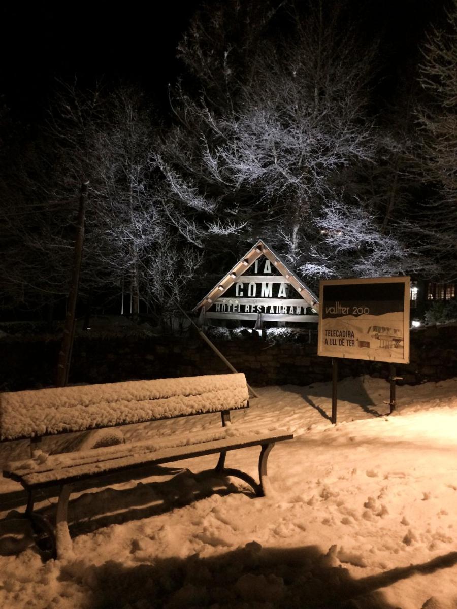 Hotel La Coma en invierno
