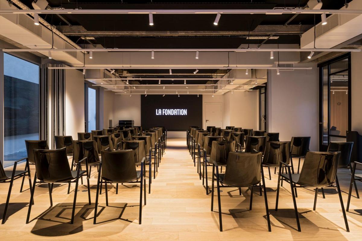 Espace de conférence ou salle de réunion dans l'établissement La Fondation