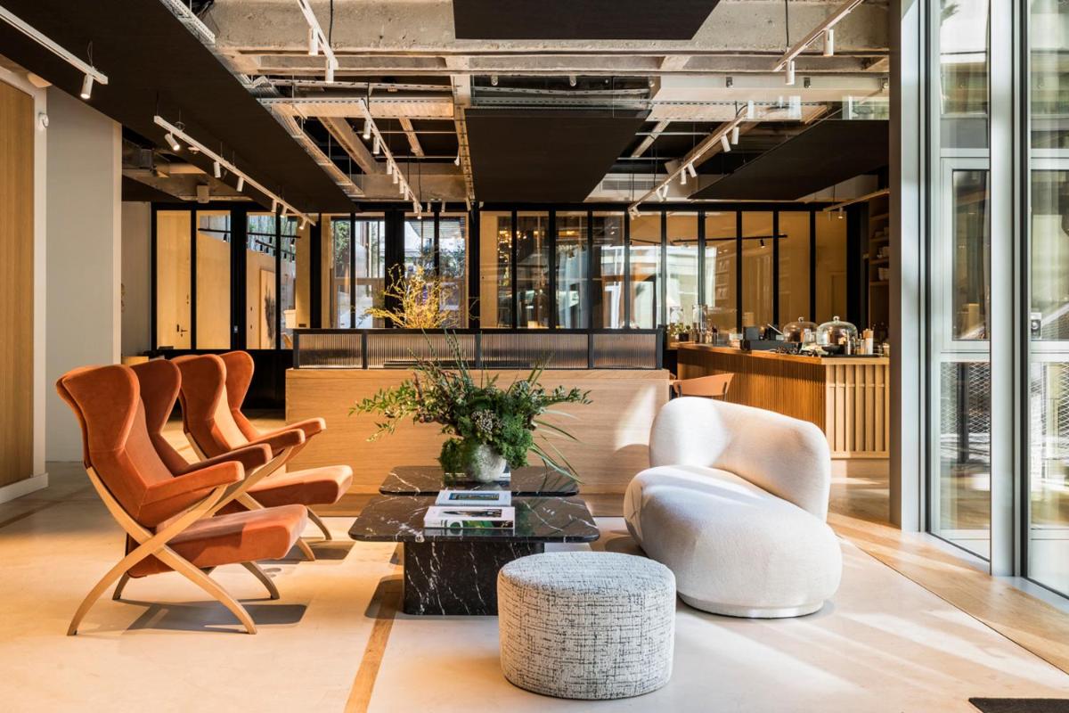 Coin salon dans l'établissement La Fondation