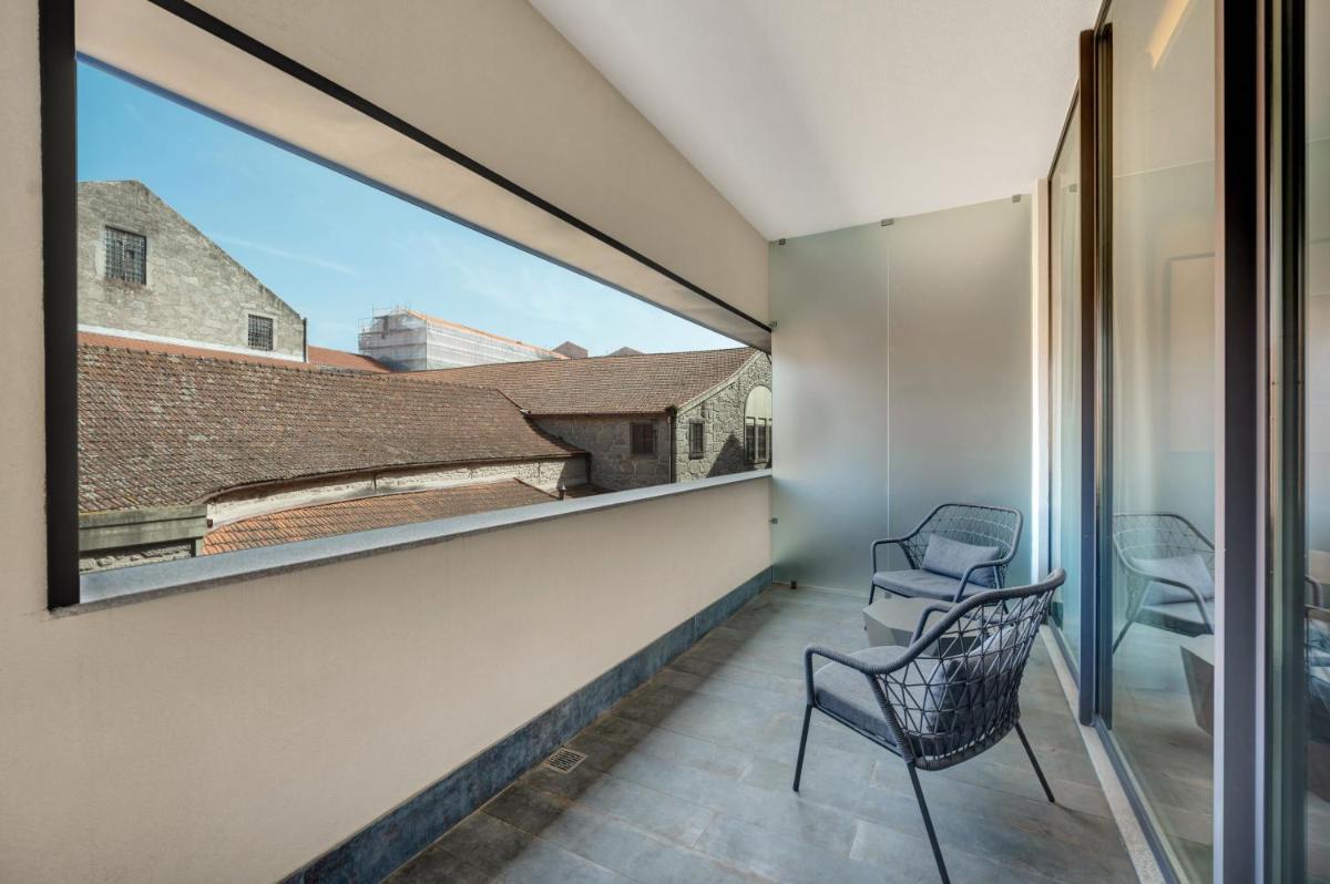 Uma varanda ou terraço em Hilton Porto Gaia