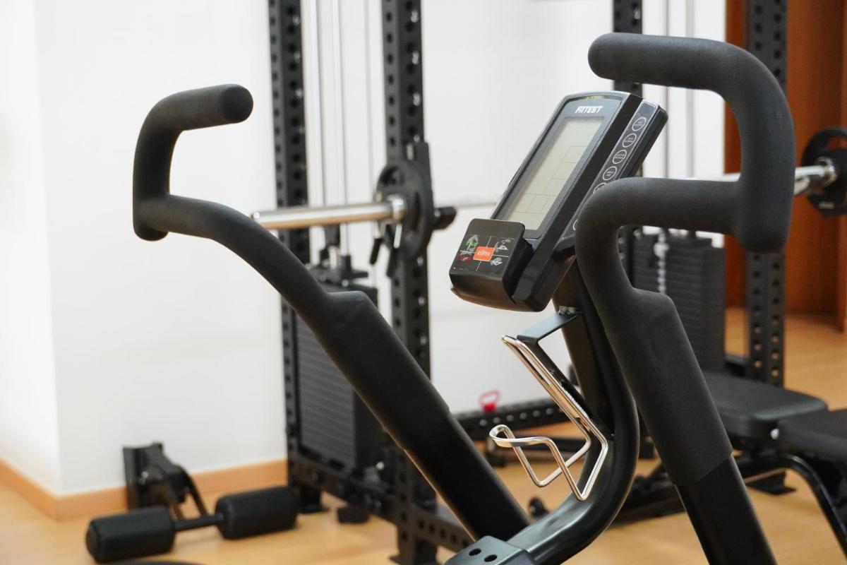 O centro de fitness e/ou as comodidades de fitness de Clube Porto Mos - Sunplace Hotels & Beach Resort