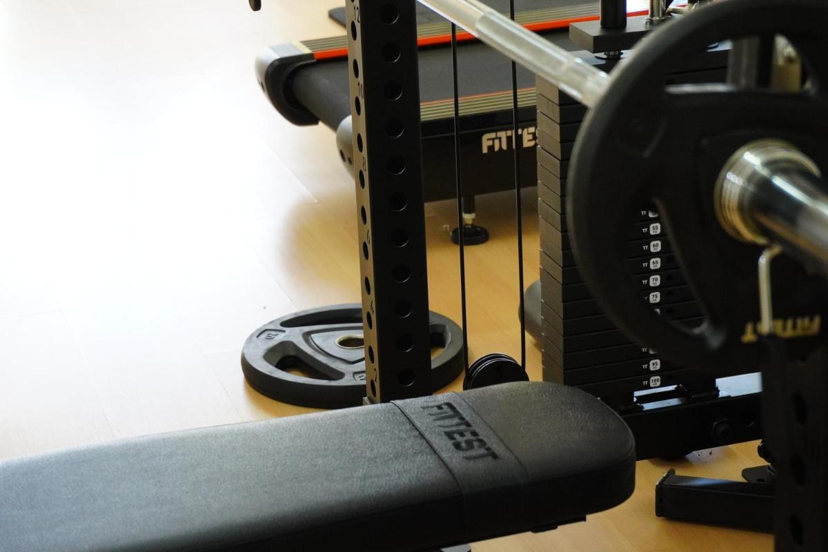 O centro de fitness e/ou as comodidades de fitness de Clube Porto Mos - Sunplace Hotels & Beach Resort