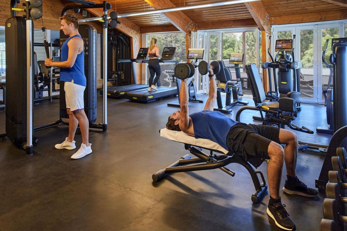 O centro de fitness e/ou as comodidades de fitness de ROBINSON QUINTA DA RIA - All Inclusive
