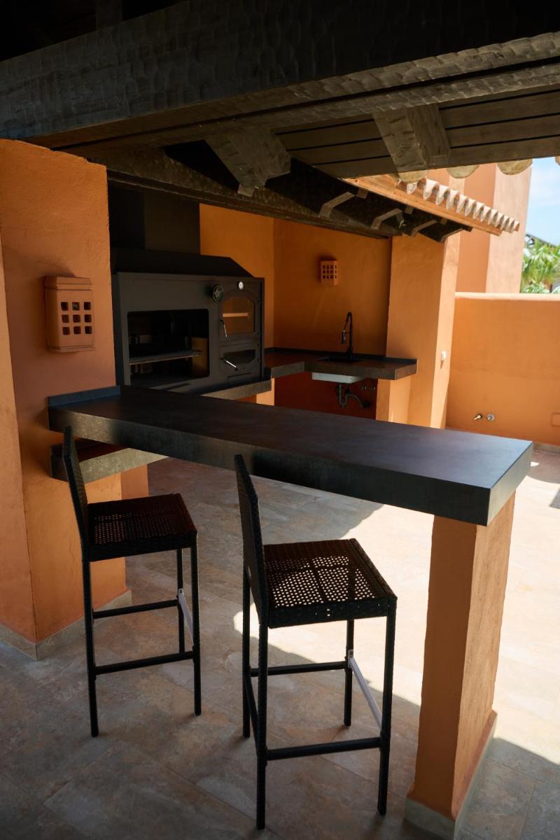 Una cocina o zona de cocina en Aparthotel Novo Resort