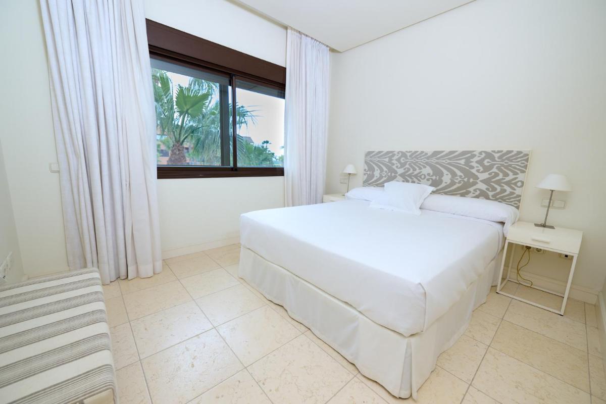 Cama o camas de una habitación en Aparthotel Novo Resort