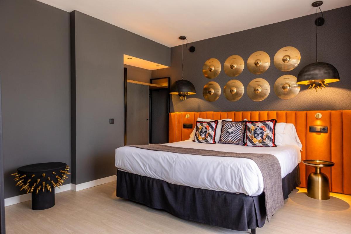 Cama o camas de una habitación en Marins Beach Club - Adults Only Hotel