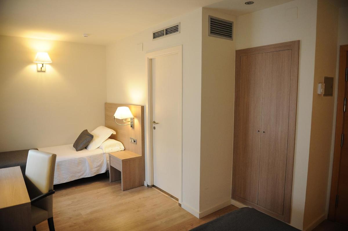 Cama o camas de una habitación en Balneari Termes Victòria