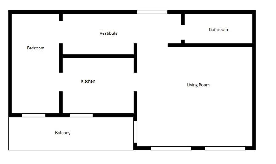 Nice 1BR apartment in the center of Tornio - Housity