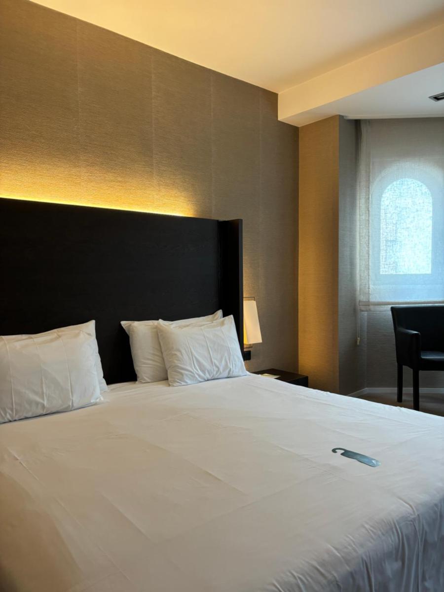 Cama o camas de una habitación en Silken Gran hotel Durango