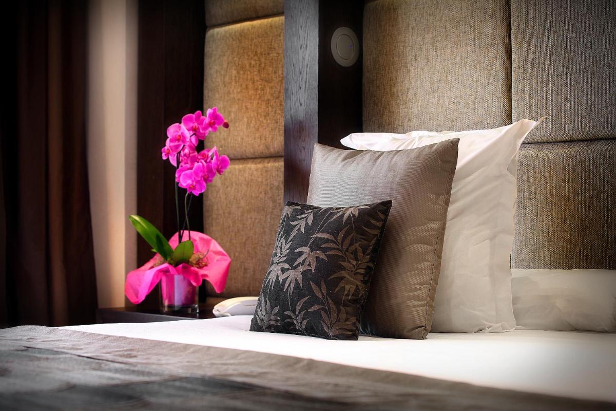 Cama o camas de una habitación en Palace Bonanza Playa Resort & SPA by Olivia Hotels Collection