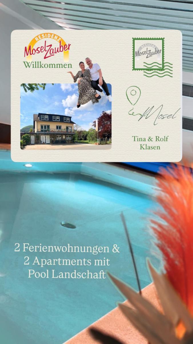 Residenz Moselzauber - Ferienwohnungen mit Pool Landschaft - Housity