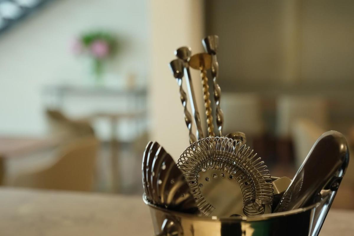 Uma área de estar em Quinta da Maquia Hotel
