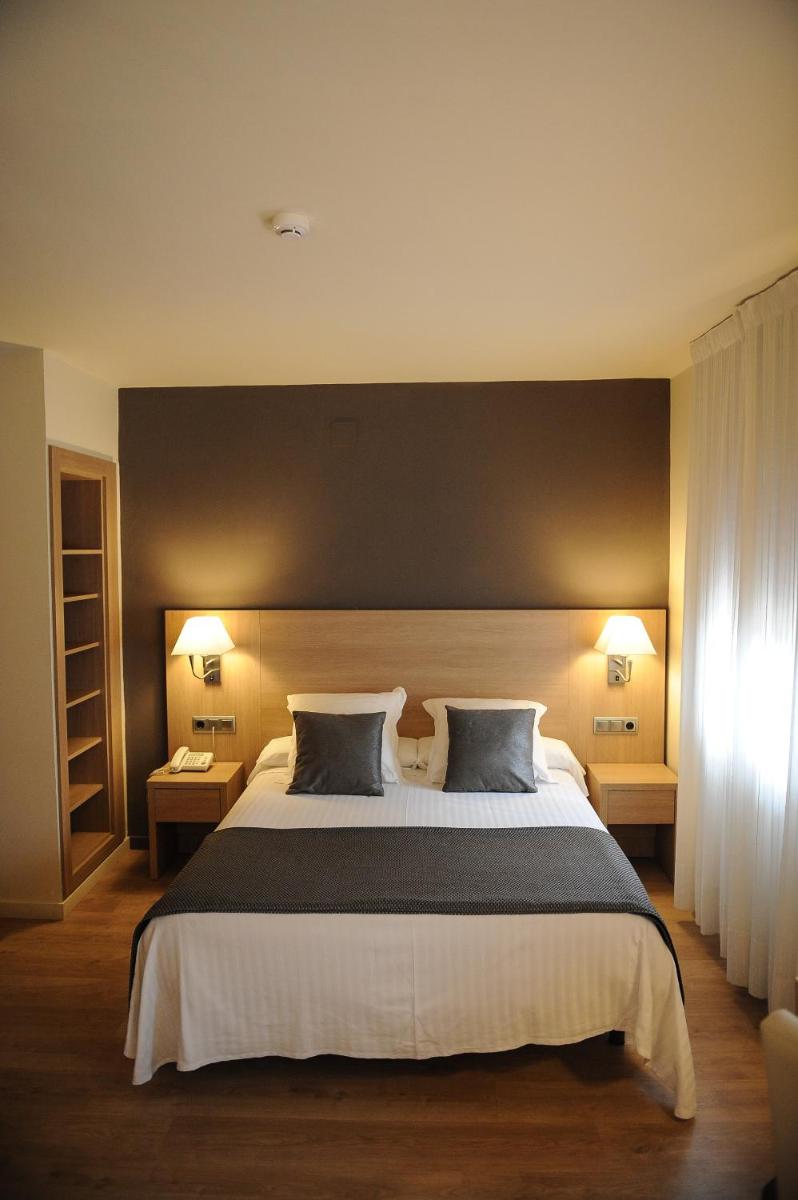 Cama o camas de una habitación en Balneari Termes Victòria