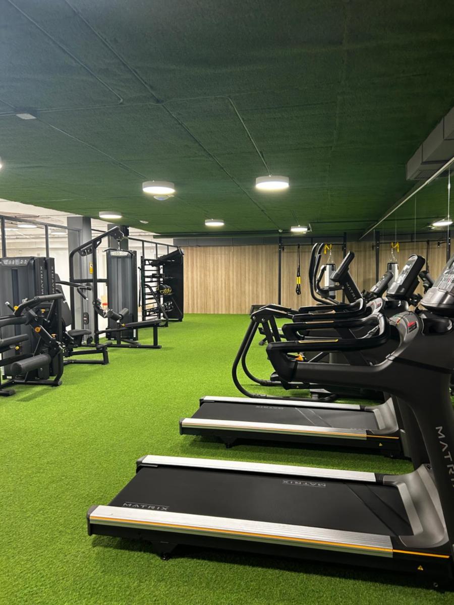 Gimnasio o instalaciones de fitness de Apartahotel & Spa Jacetania