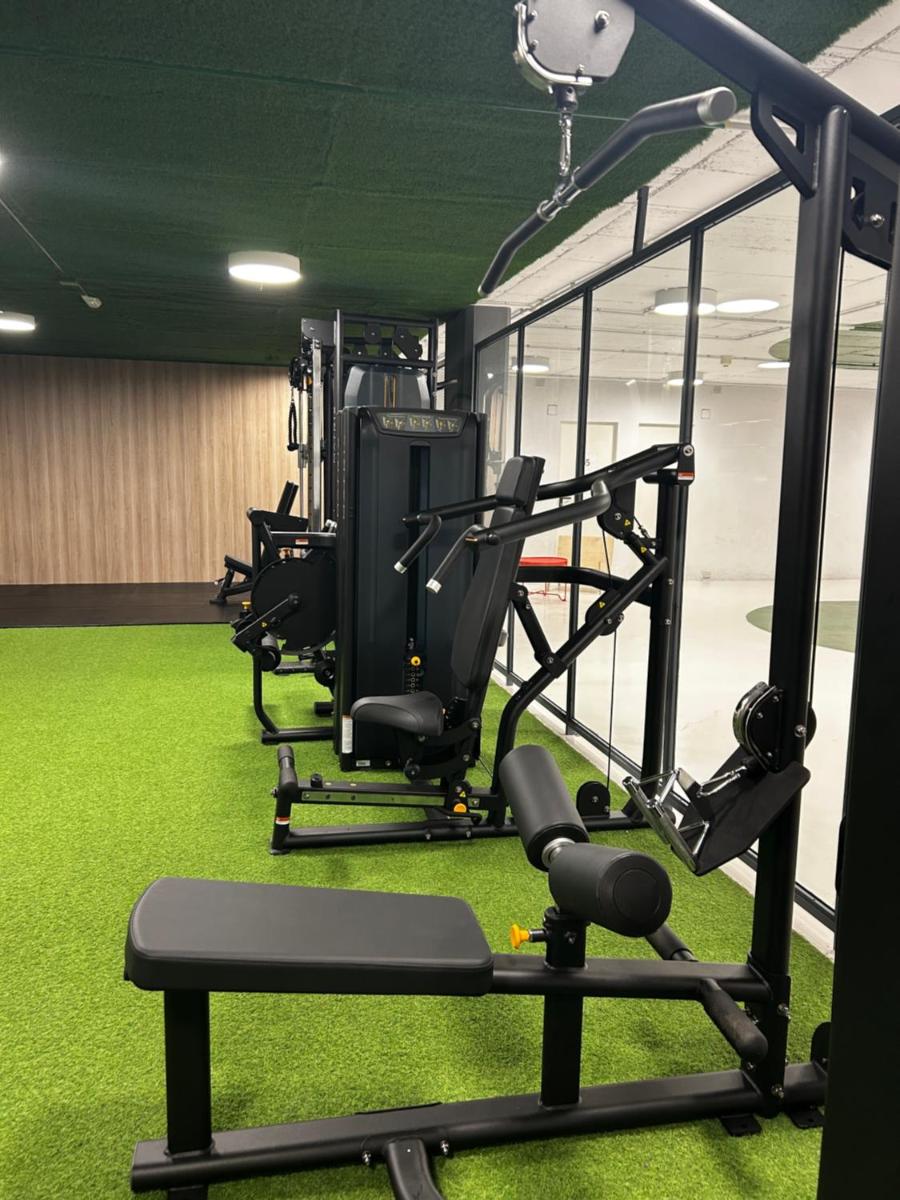 Gimnasio o instalaciones de fitness de Apartahotel & Spa Jacetania