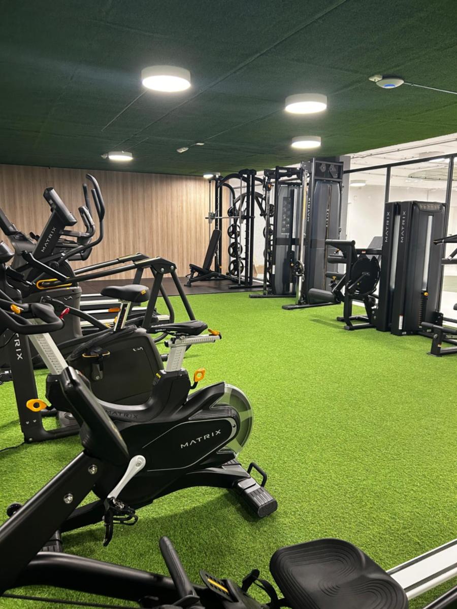 Gimnasio o instalaciones de fitness de Apartahotel & Spa Jacetania