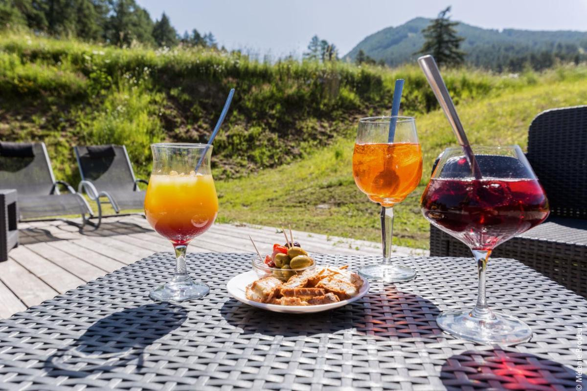 Boissons dans l'établissement Hotel Spa L'Equipe