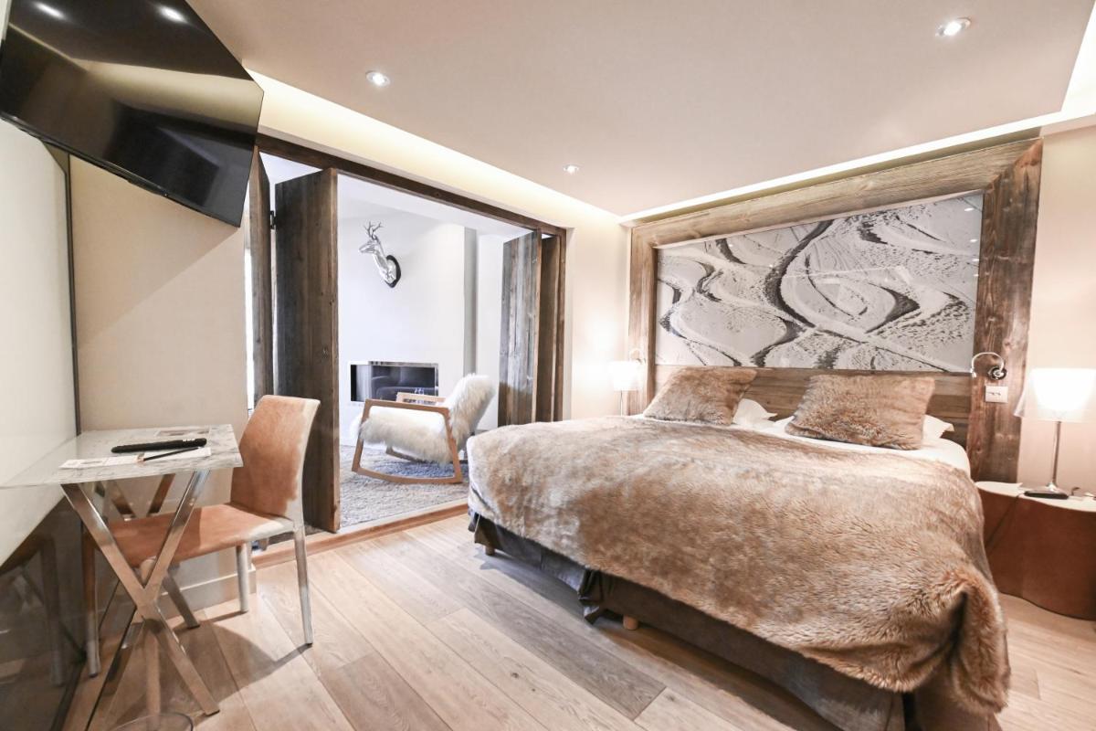 Un ou plusieurs lits dans un hébergement de l'établissement Hotel Tsanteleina