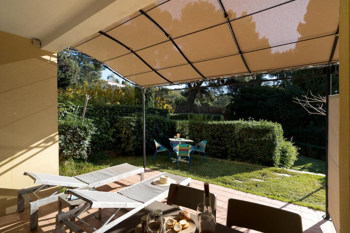 Jardin de l'établissement La Résidence du Bailli