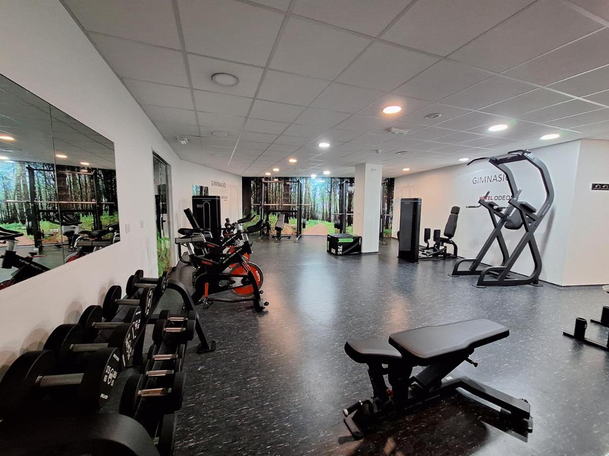 Gimnasio o instalaciones de fitness de Hotel Spa Odeón