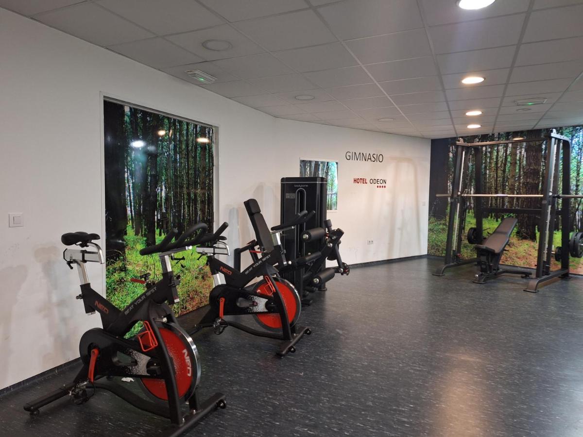 Gimnasio o instalaciones de fitness de Hotel Spa Odeón