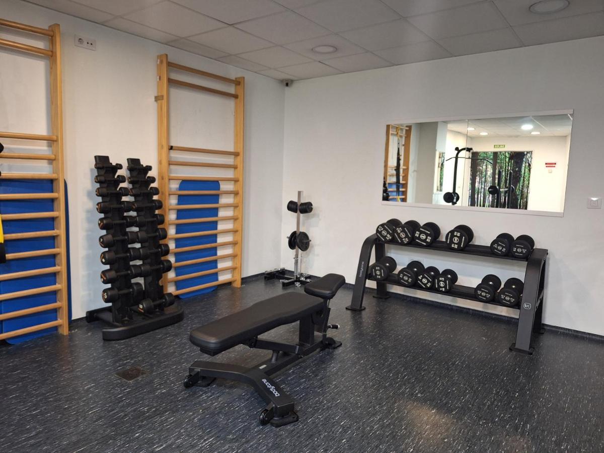 Gimnasio o instalaciones de fitness de Hotel Spa Odeón