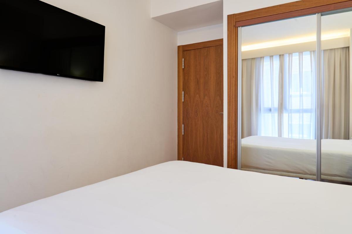 Cama o camas de una habitación en Senator Granada