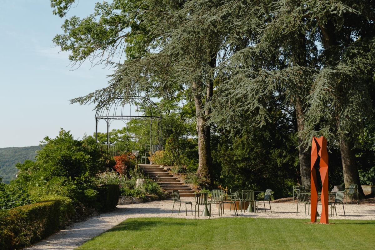 Jardin de l'établissement Les Hauts de Sancerre