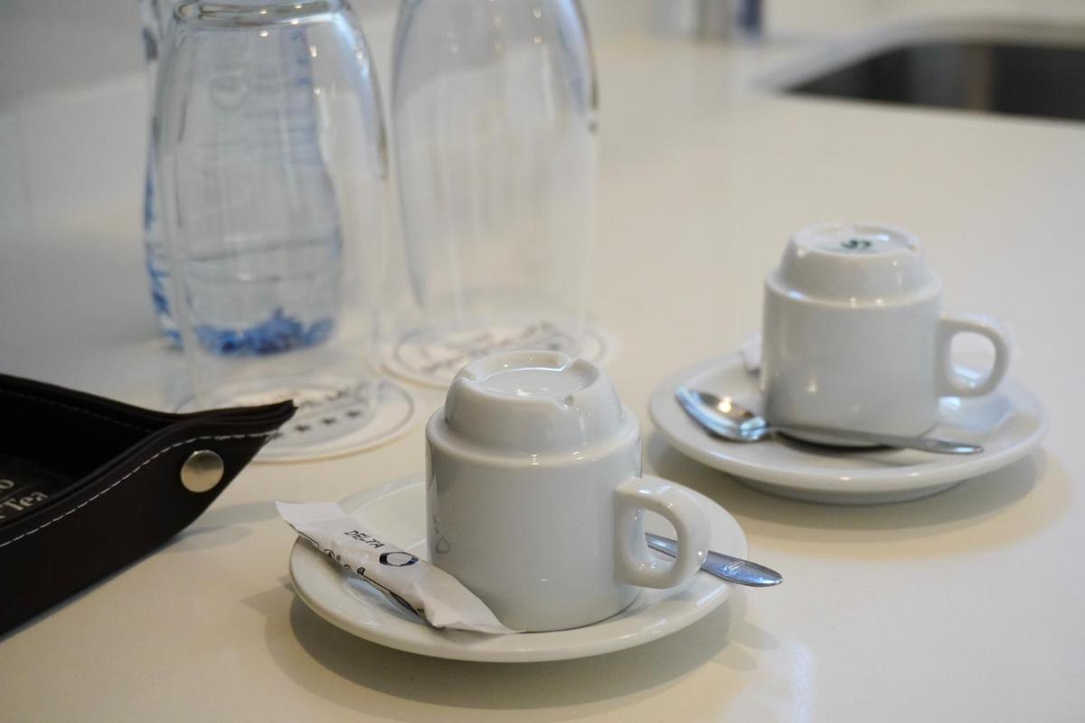 Comodidades para chá e café em Clube Porto Mos - Sunplace Hotels & Beach Resort