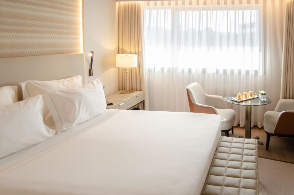 Uma cama ou camas num quarto em EPIC SANA Marquês Hotel