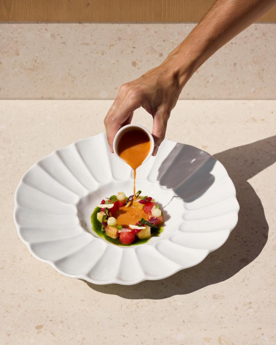 Nourriture dans l'hôtel ou à proximité