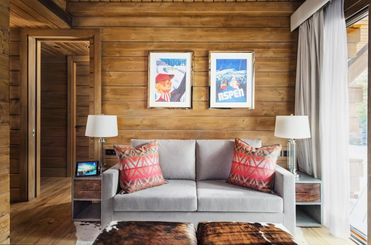 Zona de estar de El Lodge, Ski & Spa