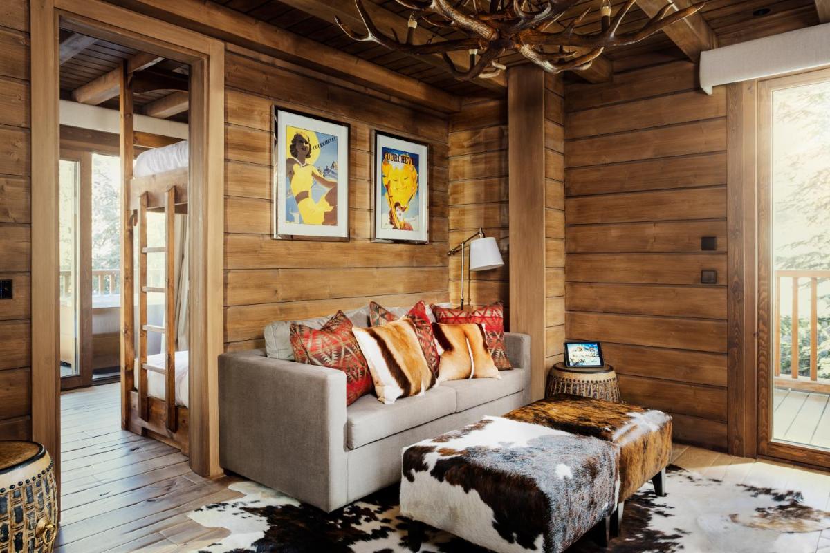 Zona de estar de El Lodge, Ski & Spa