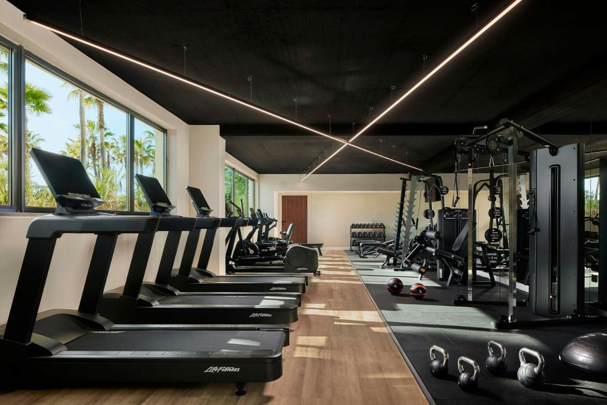 O centro de fitness e/ou as comodidades de fitness de Algarve Marriott Salgados Golf Resort & Spa