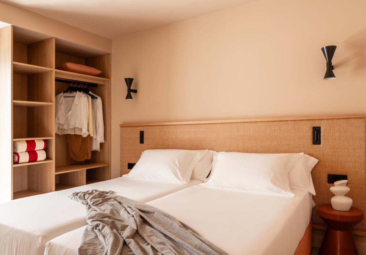 Cama o camas de una habitación en Inturotel Esmeralda Park