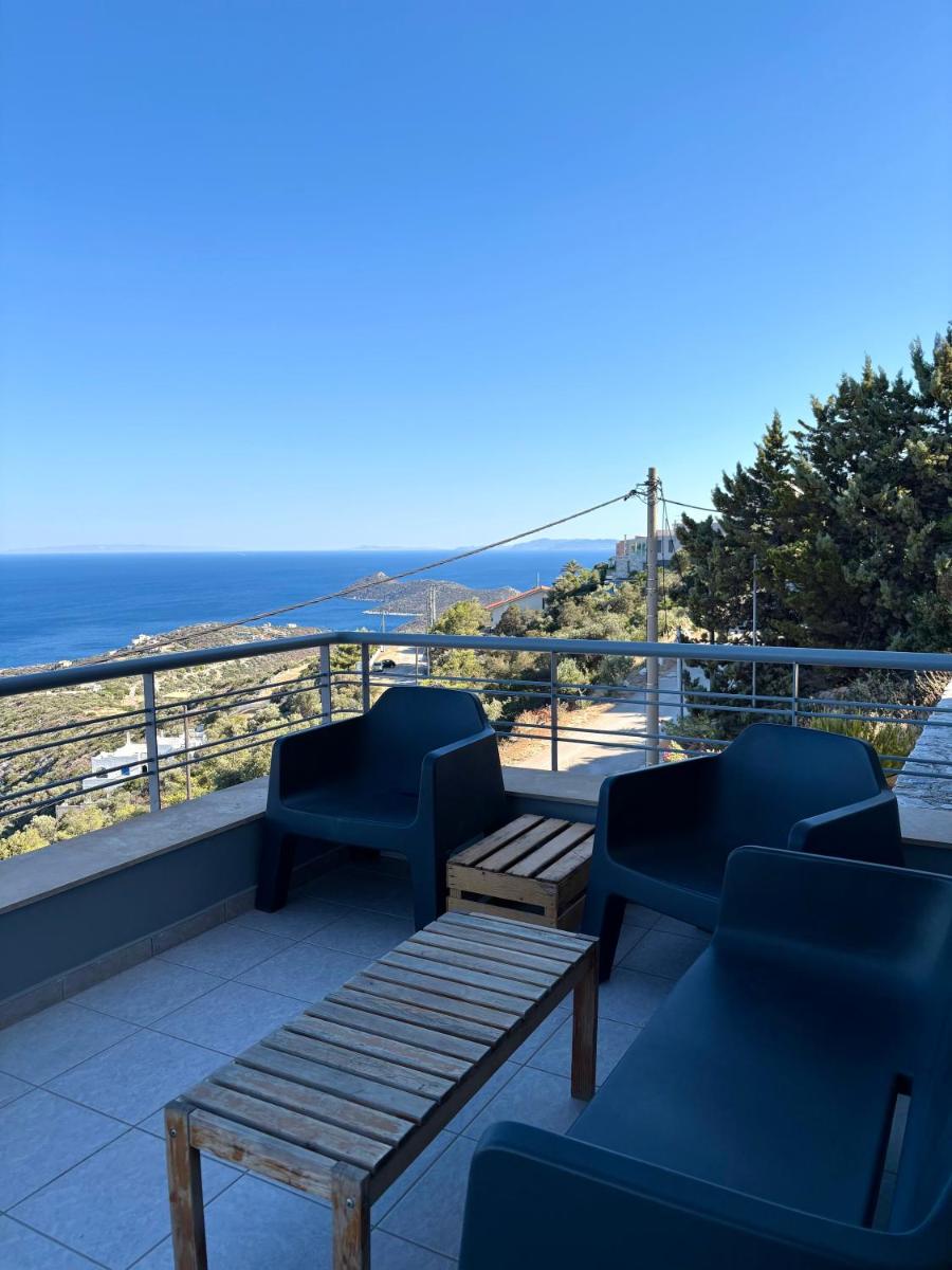 Villa Aurora with magnificent view of the Aegean sea - Housity
