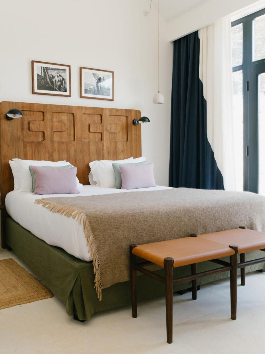 Cama o camas de una habitación en CAP Menorca Relais & Chateaux