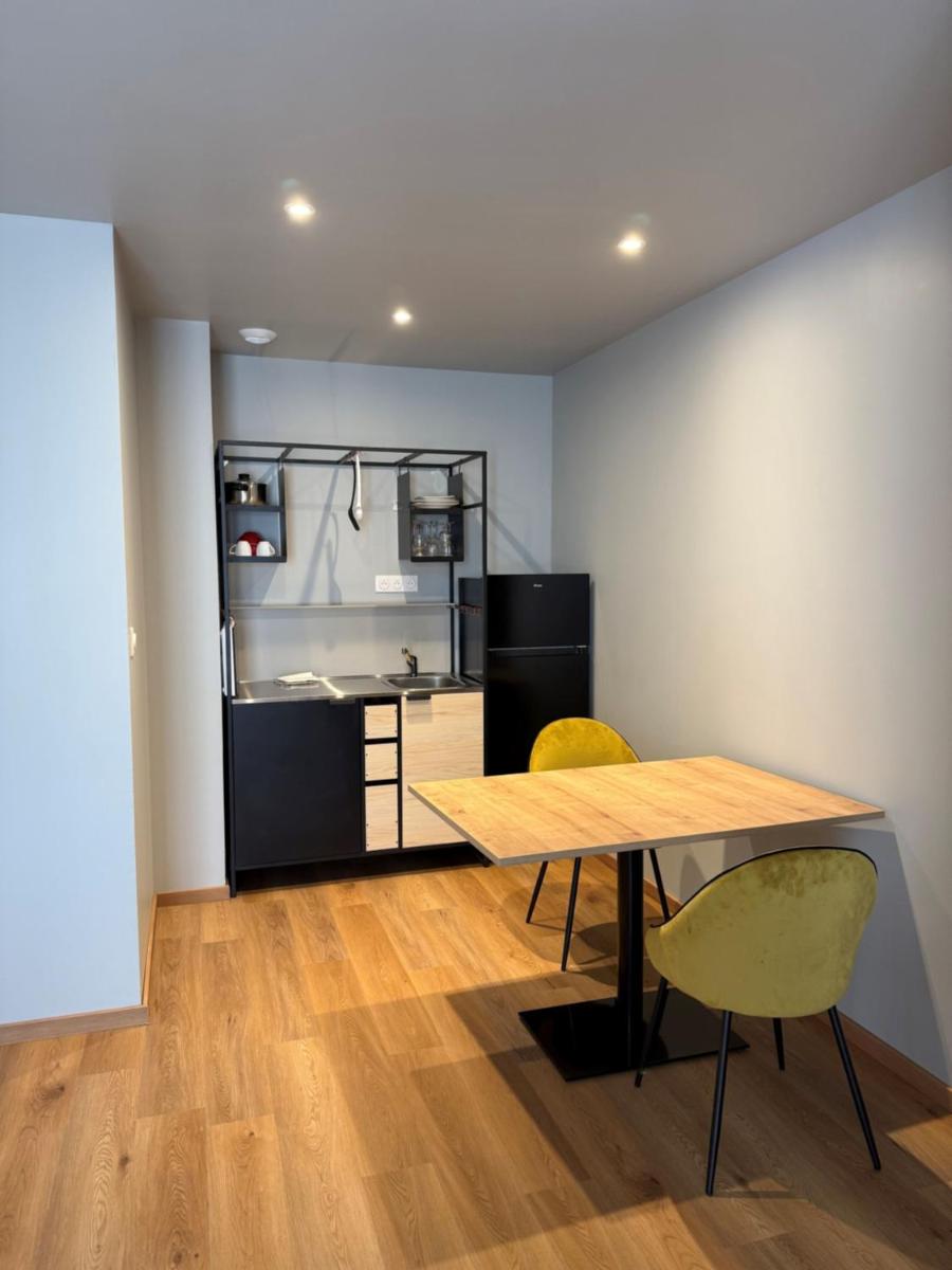 Cuisine ou kitchenette dans l'établissement Tulip Inn Honfleur Residence & Spa
