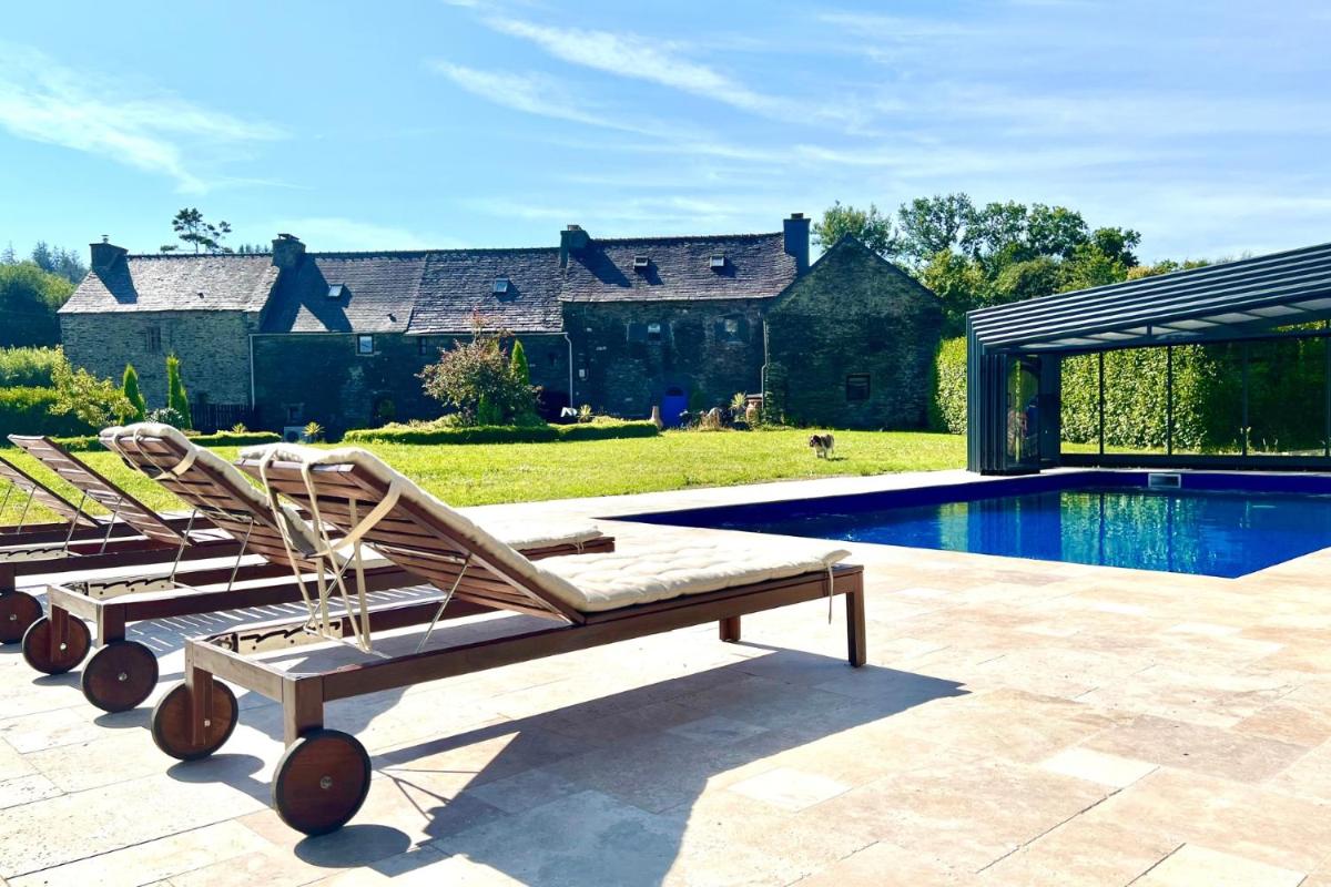 Priory at Kergudon Gîtes, Family gîte with pool - Housity
