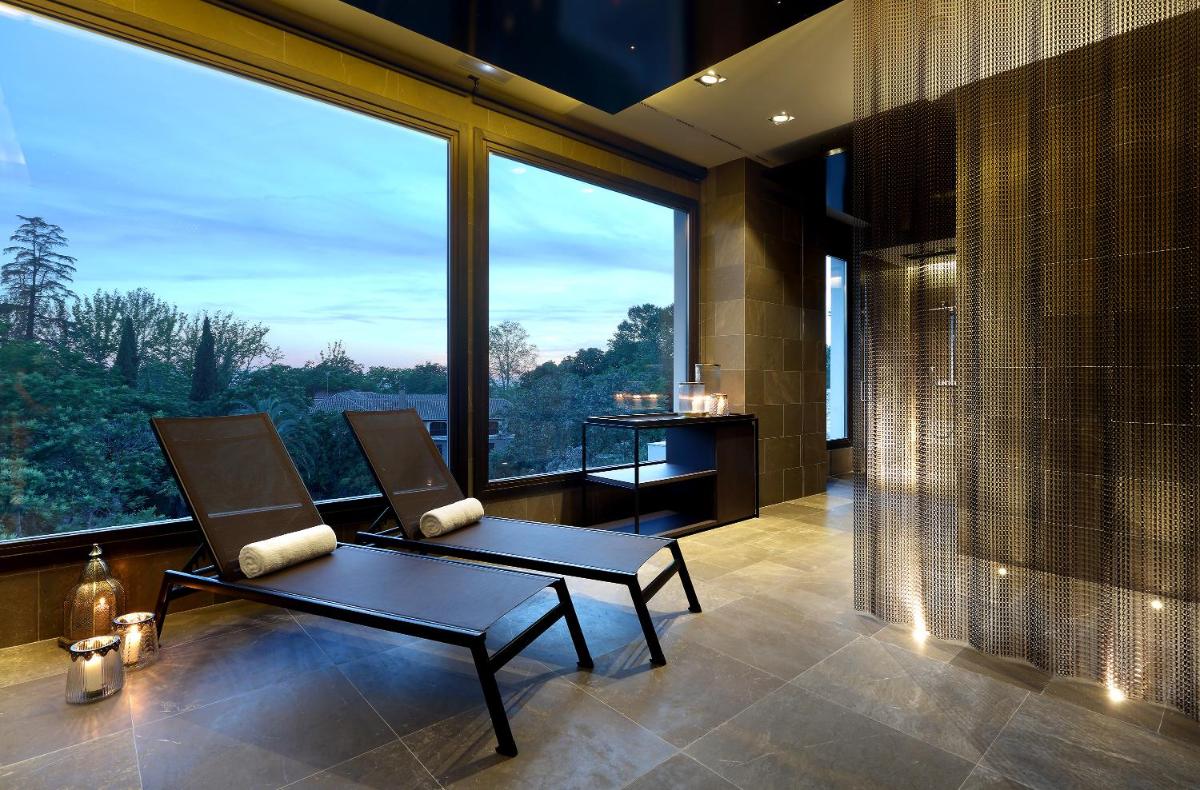 Un balcón o terraza de Áurea Washington Irving by Eurostars Hotel Company