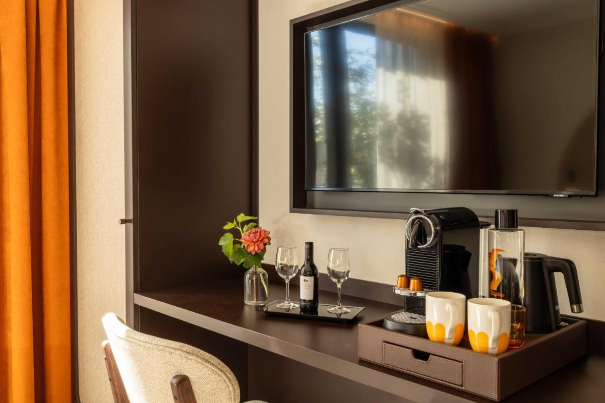 Plateau bouilloire dans l'établissement Belinda Hôtel & Spa